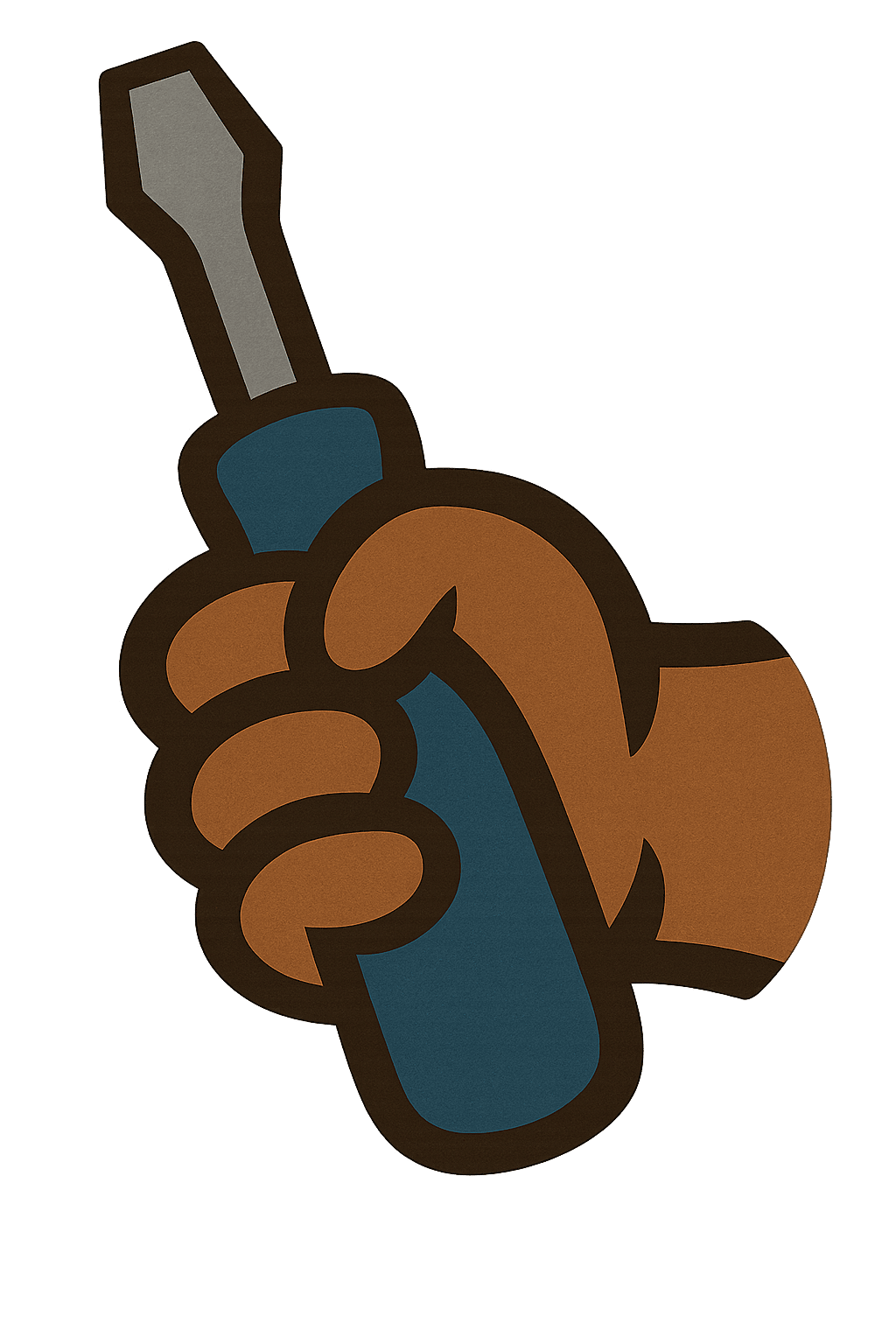 All Comfort Air bear logo hand holding a wrench - contact HVAC services